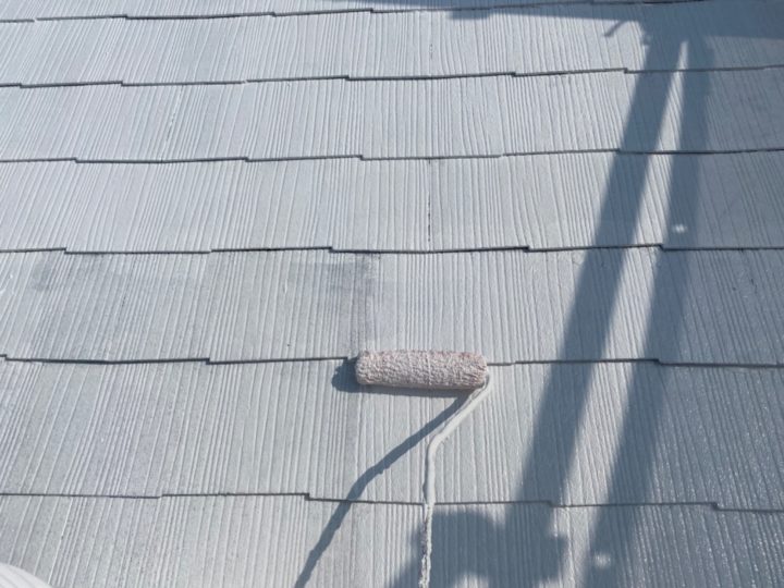 屋根/下塗り2回目
