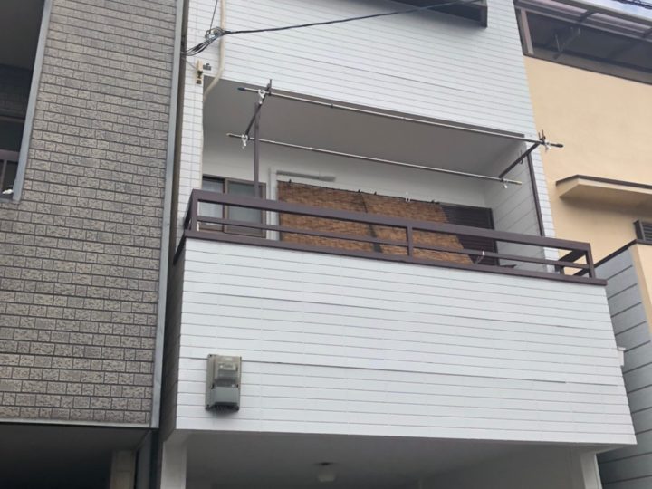 東大阪市　H様邸　前面塗装のみをご希望でした　外壁塗装工事