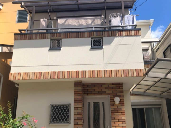 八尾市 T様 外壁も屋根もきれいになりました 外壁・屋根塗装工事