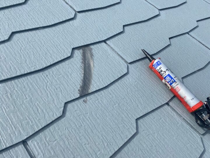 屋根塗装/ひび割れ補修