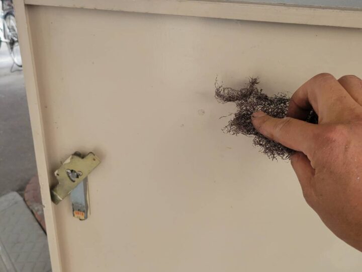 鉄部塗装/ケレン