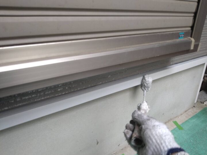 水切り塗装/上塗り