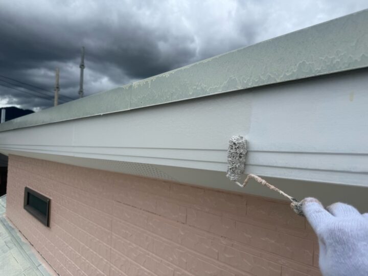 破風塗装/中塗り