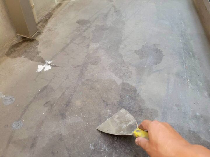 ベランダ防水/ケレン