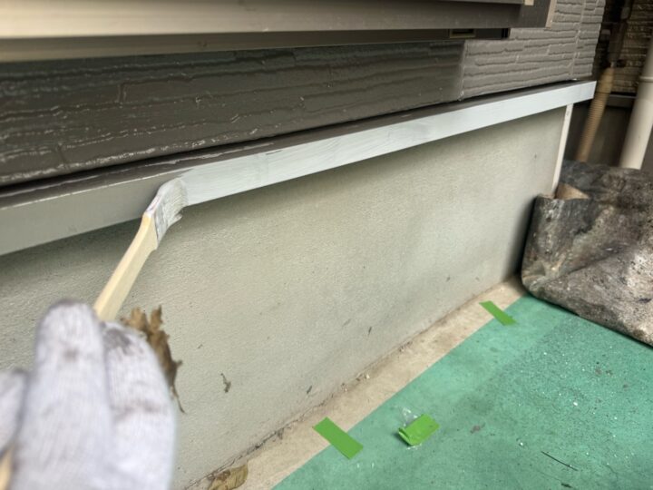 水切り塗装/錆止め