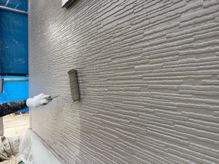 外壁塗装/上塗り