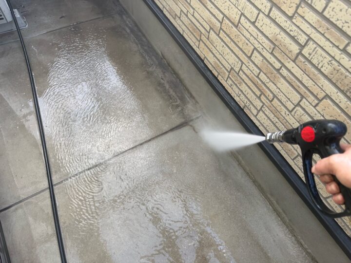 高圧洗浄/ベランダ