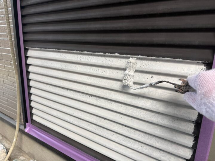 雨戸塗装/錆止め